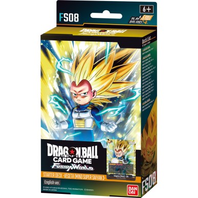 Dragon Ball Super Card Game: Fusion World - Vegeta (Mini) Super Saiyan 3 [FS-08] - Starter Deck (ENG)