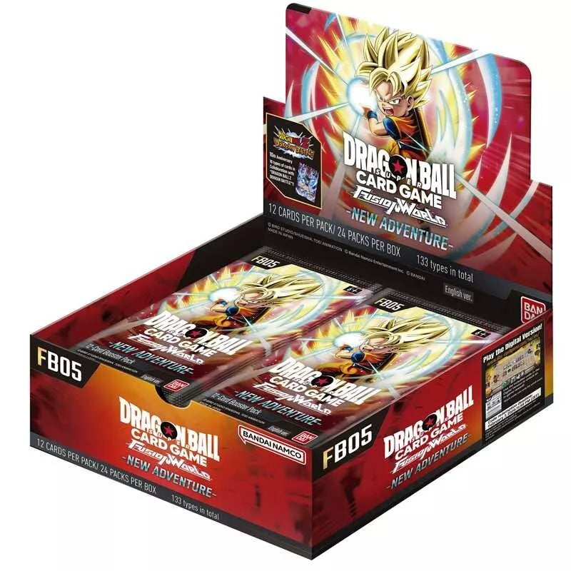 Dragon Ball Super Card Game: Fusion World - New Adventure [FB-05] - Display da 24 Buste (ENG)