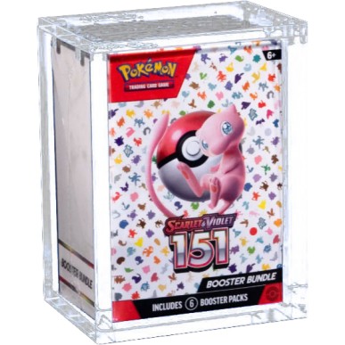 Acrylic Box - Espositore e Protezione Bundle Pokémon