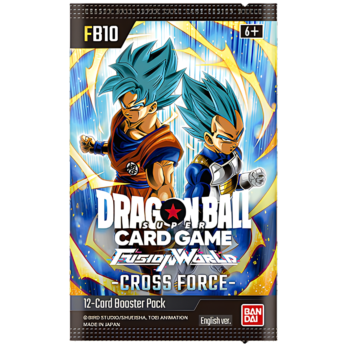 Dragon Ball Super Card Game: Fusion World - Cross Force [FB-10] - Display da 24 Buste (ENG)