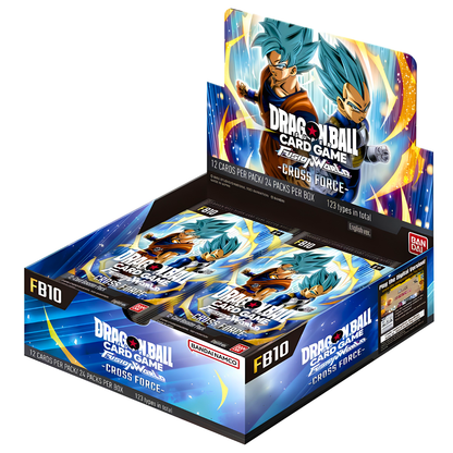 Dragon Ball Super Card Game: Fusion World - Cross Force [FB-10] - Display da 24 Buste (ENG)