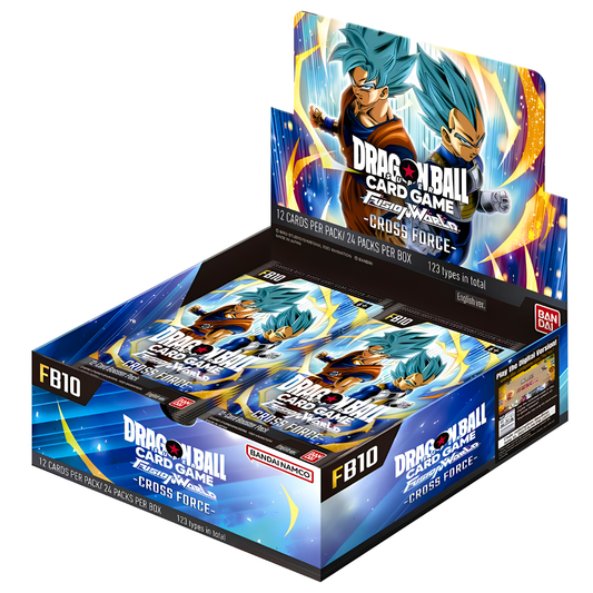 Dragon Ball Super Card Game: Fusion World - Cross Force [FB-10] - Display da 24 Buste (ENG)
