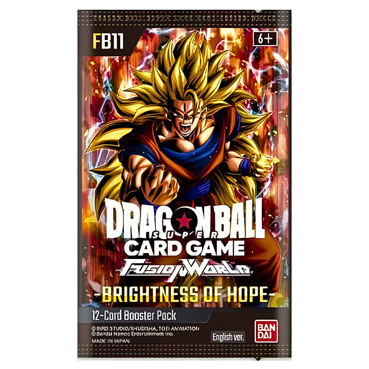 Dragon Ball Super Card Game: Fusion World - Brightness of Hope [FB-11] - Display da 24 Buste (ENG)