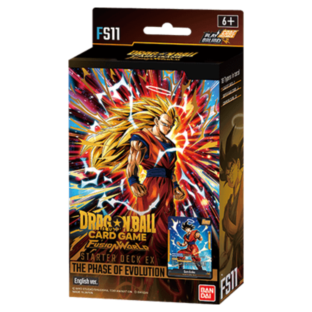 Dragon Ball Super Card Game: Fusion World - The Phase of Evolution [FS-11] - Starter Deck (ENG)