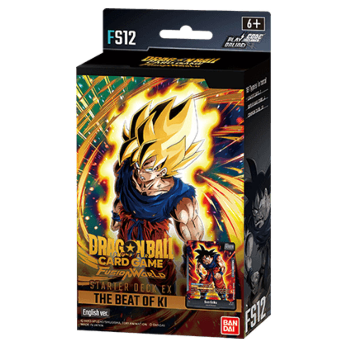 Dragon Ball Super Card Game: Fusion World - The Beat of Ki [FS-12] - Starter Deck (ENG)