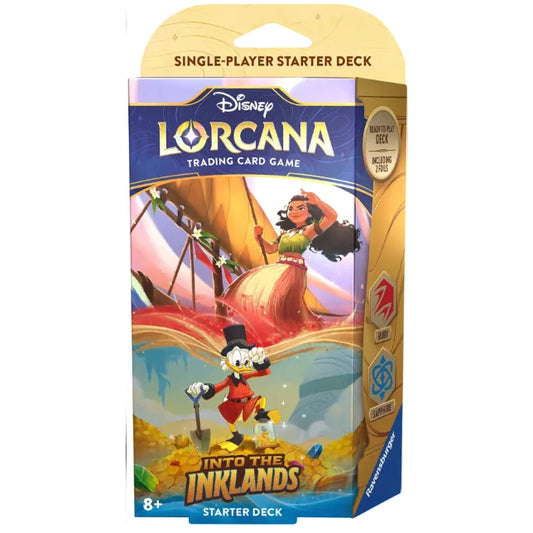 Disney Lorcana - Into the Inklands (Ruby & Sapphire) - Starter Deck (ITA)