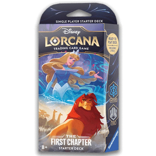 Disney Lorcana - The First Chapter (Sapphire & Steel) - Starter Deck (ENG)