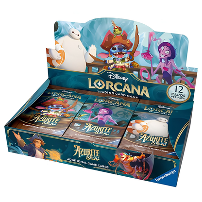 Disney Lorcana - Azurite Sea - Display da 24 Buste (ENG)