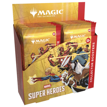 Magic The Gathering - Marvel Super Heroes - Collector Booster - Display da 12 Buste (ENG)