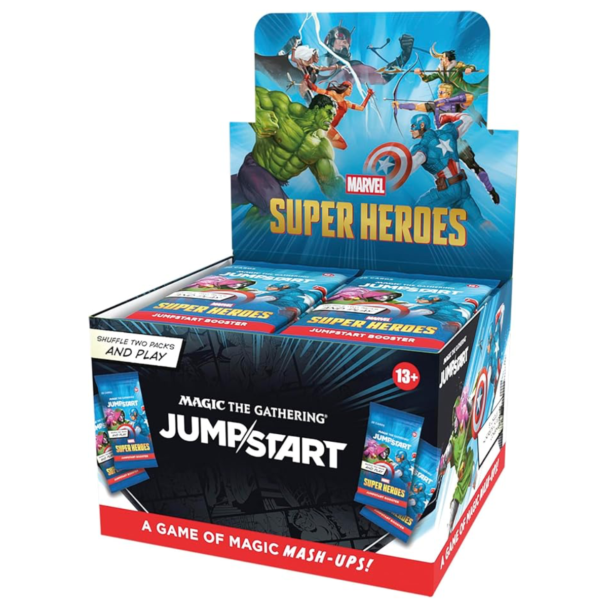 Magic The Gathering - Marvel Super Heroes - Jumpstart Booster Box - Display da 24 Buste (ENG)