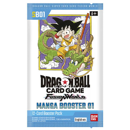 Dragon Ball Super Card Game: Fusion World - Manga Booster [SB-01] - Display da 24 Buste (ENG)