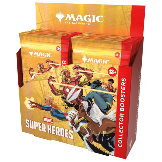 Magic The Gathering - Marvel Super Heroes - Collector Booster - Display da 12 Buste (ENG)