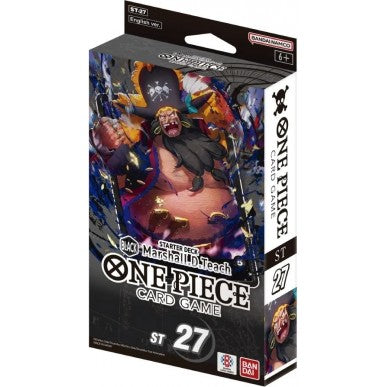 One Piece Card Game - BLACK Marshall D. Teach [ST-27] - Starter Deck (ENG)