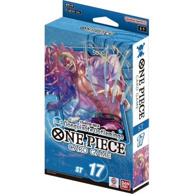 One Piece Card Game - BLUE Donquixote Doflamingo [ST-17] - Starter Deck (ENG)