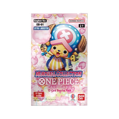 One Piece Card Game: Extra Booster - Memorial Collection [EB-01] - Display da 24 Buste (ENG)