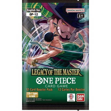 One Piece Card Game - Legacy of The Master [OP-12] - Display da 24 Buste (ENG)