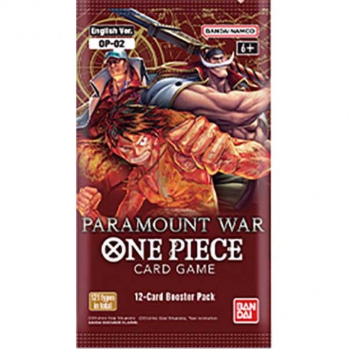 One Piece Card Game - Paramount War [OP-02] - Display da 24 Buste (ENG)