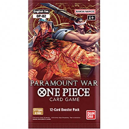 One Piece Card Game - Paramount War [OP-02] - Display da 24 Buste (ENG)
