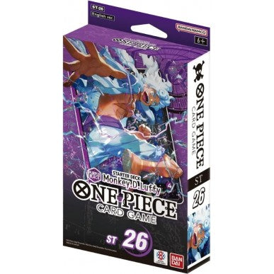 One Piece Card Game - PURPLE/BLACK Monkey D. Luffy [ST-26] - Starter Deck (ENG)
