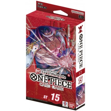 One Piece Card Game - RED Edward Newgate [ST-15] - Starter Deck (ENG)