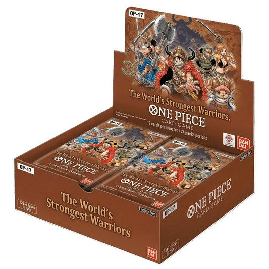 One Piece Card Game - The World's Strongest Warriors [OP-17] - Display da 24 Buste (ENG)