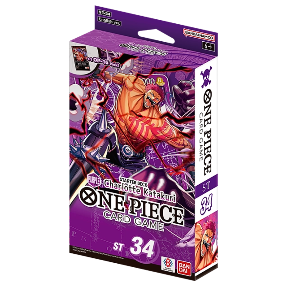 One Piece Card Game - PURPLE Charlotte Katakuri [ST-34] - Starter Deck (ENG)