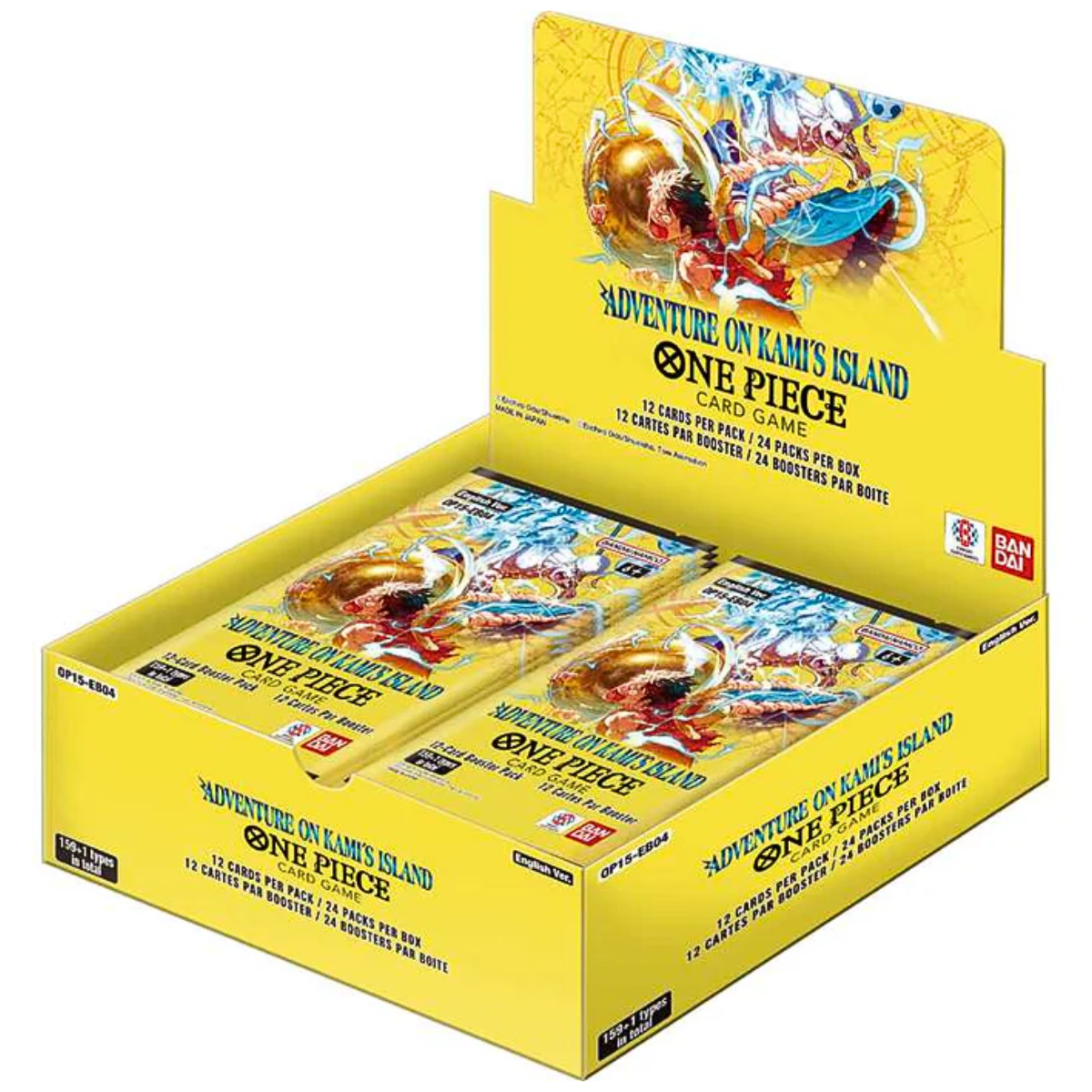 One Piece Card Game - Adventure on Kami's Island [OP15-EB04] - Display da 24 Buste (ENG)