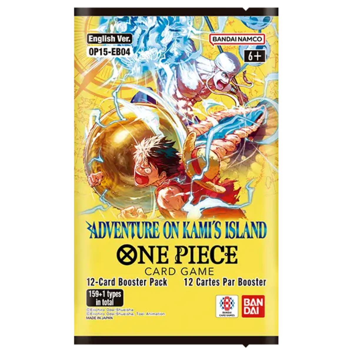 One Piece Card Game - Adventure on Kami's Island [OP15-EB04] - Display da 24 Buste (ENG)