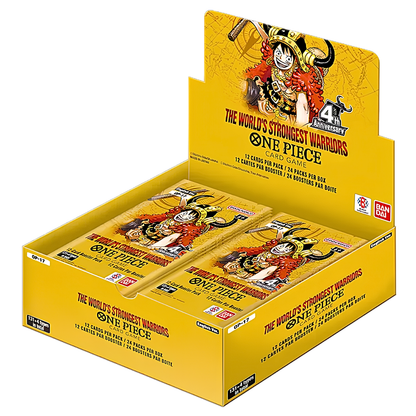 One Piece Card Game - The World's Strongest Warriors [OP-17] - Display da 24 Buste (ENG)