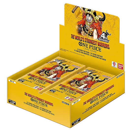 One Piece Card Game - The World's Strongest Warriors [OP-17] - Display da 24 Buste (ENG)