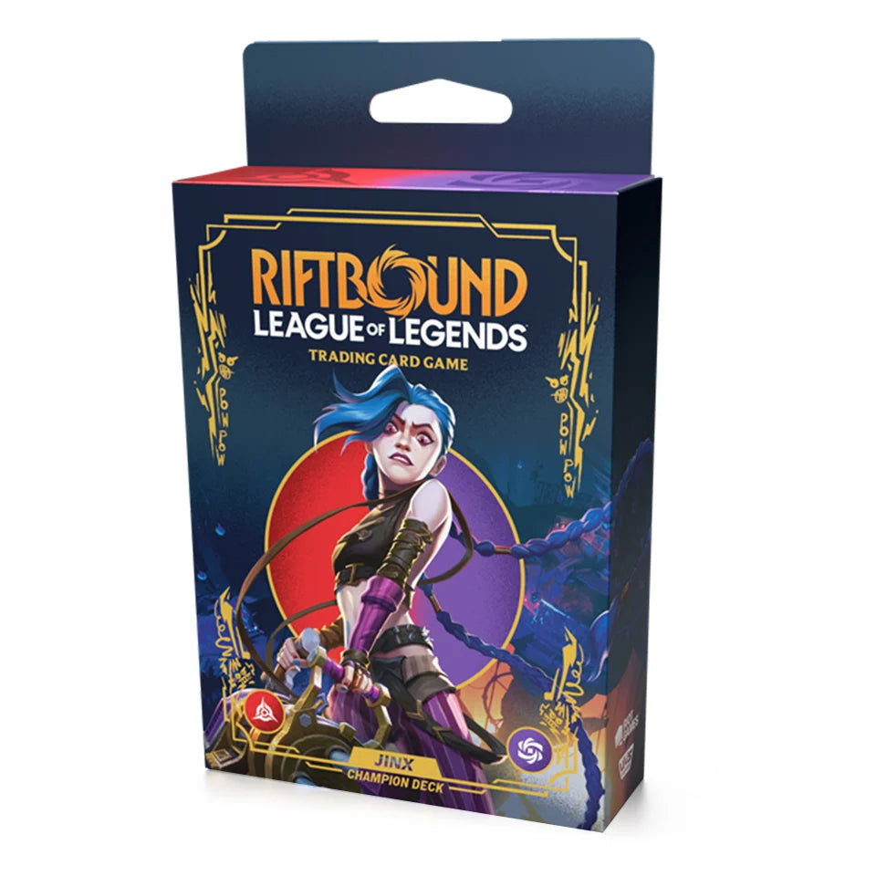 Leauge of Legends Card Game: Riftbound - Jinx - Champion Deck