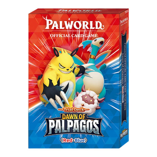 Palworld Official Card Game - [TD01] Trial Deck Eternal Ascent Red+Blue (ENG)