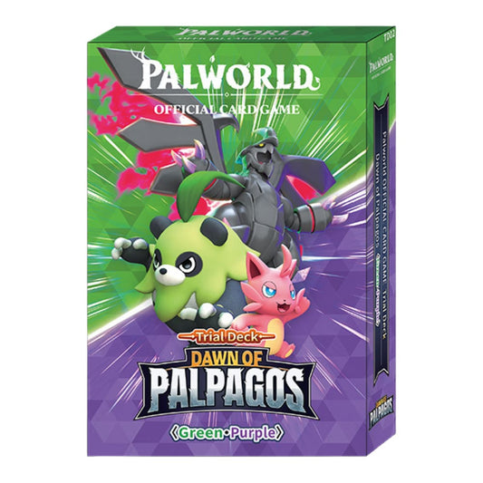 Palworld Official Card Game - [TD02] Trial Deck Eternal Ascent Green+Purple (ENG)