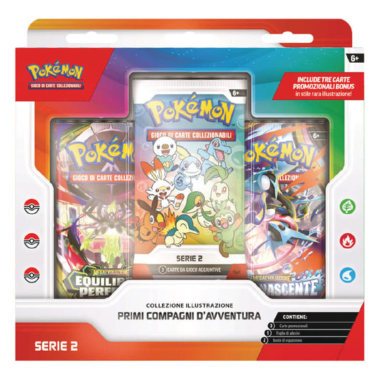 Pokémon Collezione Illustrazione - Primi Compagni di Avventura Serie 2 (ITA)