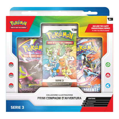 Pokémon Collezione Illustrazione - Primi Compagni di Avventura Serie 3 (ITA)