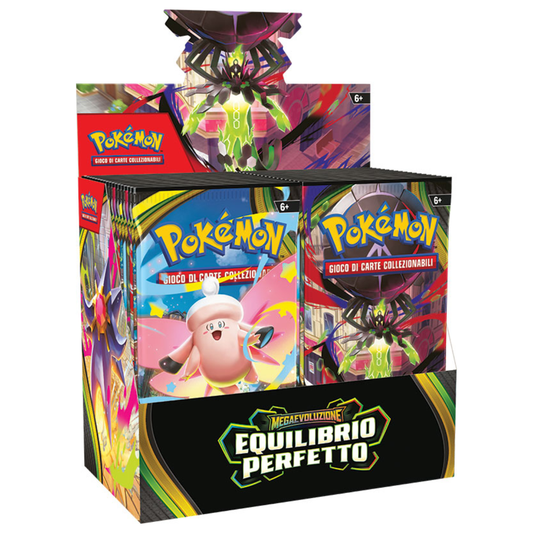Pokémon Megaevoluzione: Equilibrio Perfetto - Display da 36 Buste (ITA)