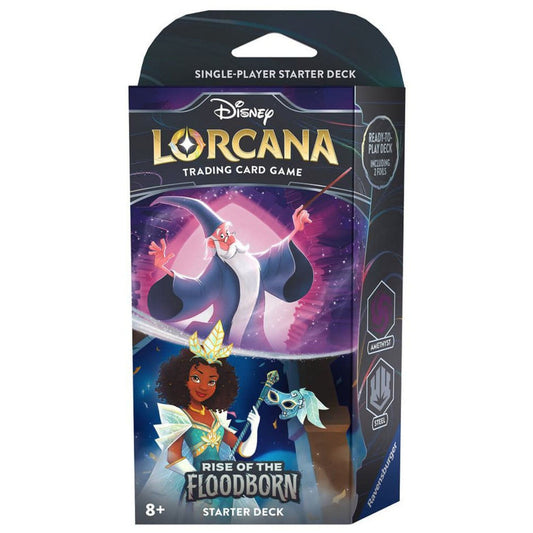Disney Lorcana - Rise of the Floodborn (Amethyst & Steel) - Starter Deck (ENG)