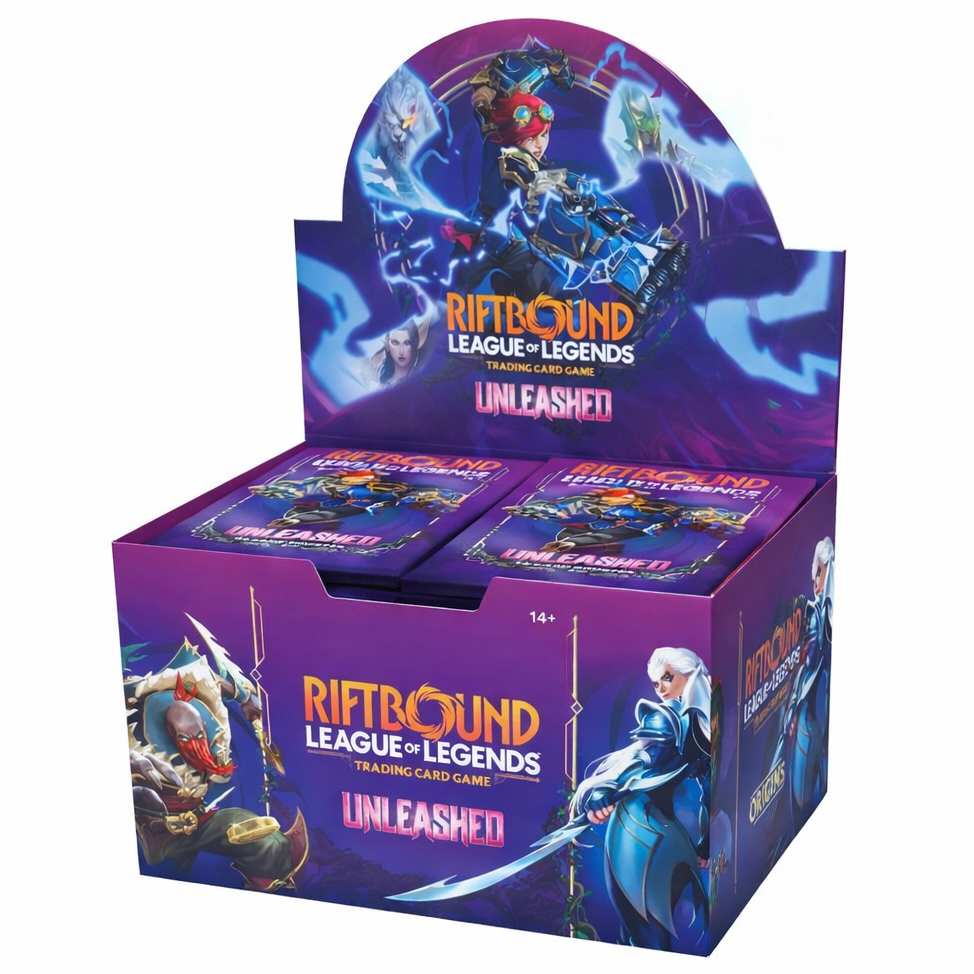 League of Legends Card Game: Riftbound - Unleashed - Display da 24 Buste