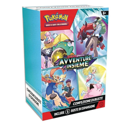 Pokémon Scarlatto e Violetto: Avventure Insieme - Bundle 6 Buste (ITA)