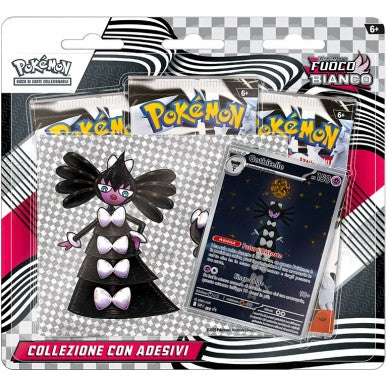 Pokémon Scarlatto & Violetto: Fuoco Bianco - Gothitelle - Collezione con Adesivi (ITA)