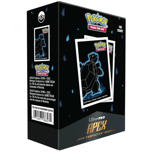 Pokémon Sleeve Standard - Blastoise Neon Kanto - Ultra Pro APEX