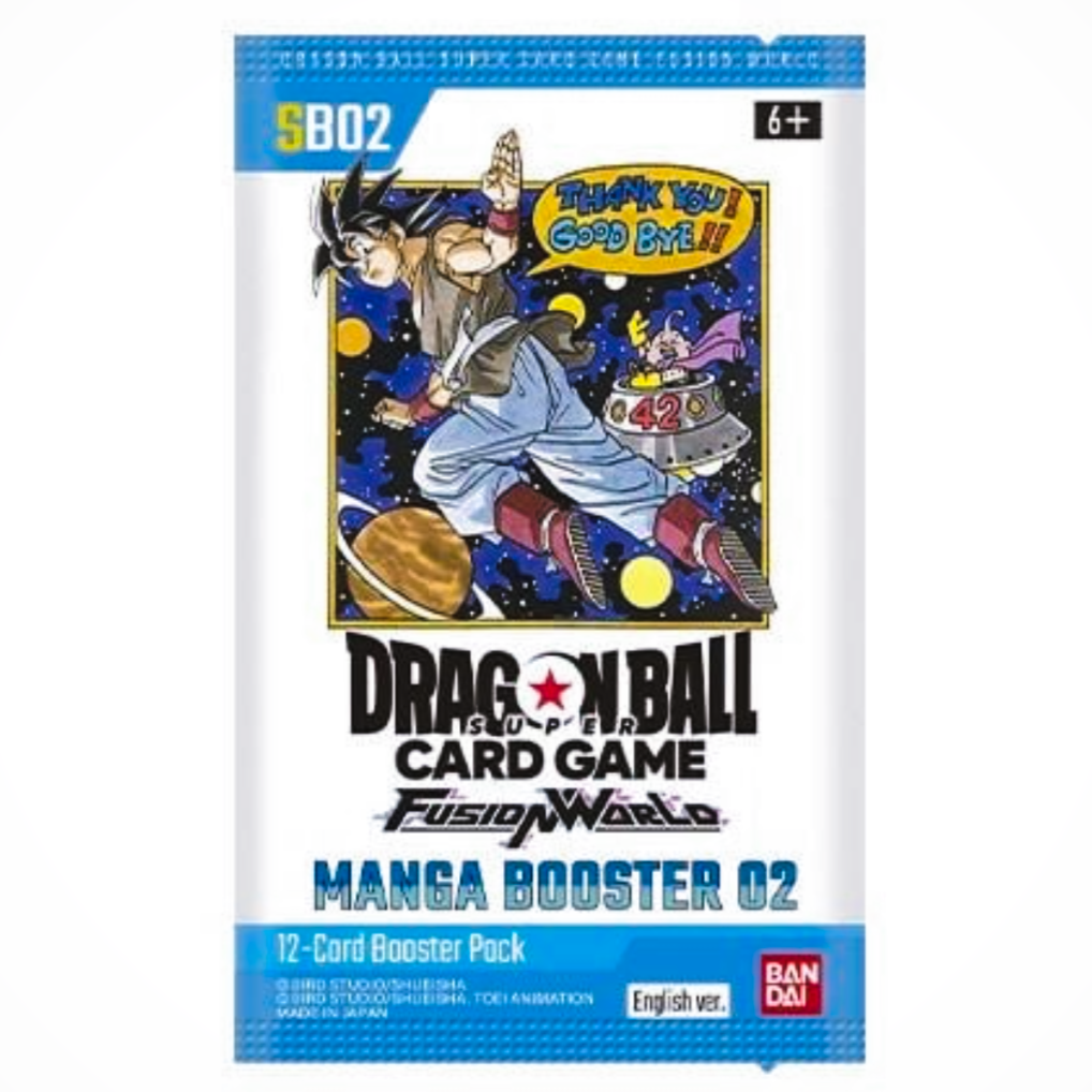 Dragon Ball Super Card Game: Fusion World - Manga Booster [SB-02] - Display da 24 Buste (ENG)