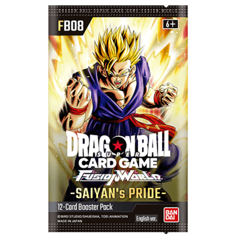 Dragon Ball Super Card Game: Fusion World - Saiyan's Pride [FB-08] - Display da 24 Buste (ENG)