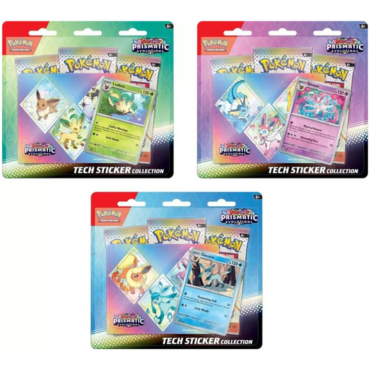Pokémon Scarlatto e Violetto: Evoluzioni Prismatiche - Collezione con Adesivi (ITA)