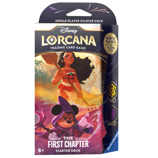 Disney Lorcana - The First Chapter (Amber & Amethyst) - Starter Deck (ENG)