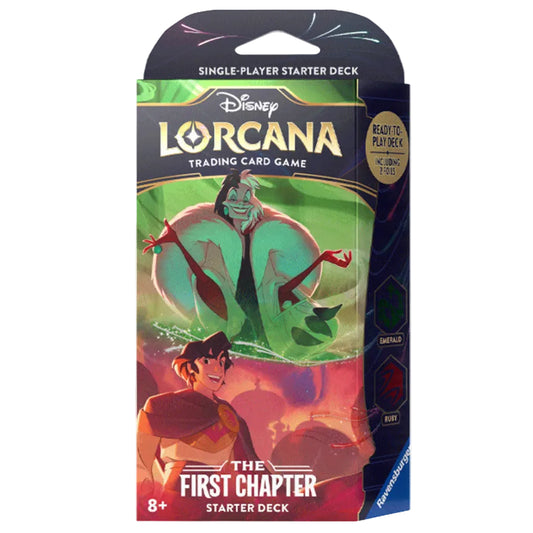 Disney Lorcana - The First Chapter (Ruby & Emerald) - Starter Deck (ENG)