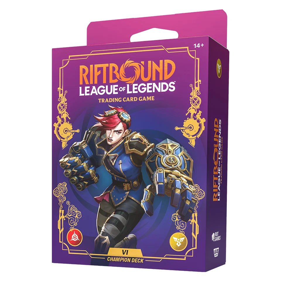 Leauge of Legends Card Game: Riftbound - Vi - Champion Deck