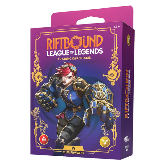 Leauge of Legends Card Game: Riftbound - Vi - Champion Deck