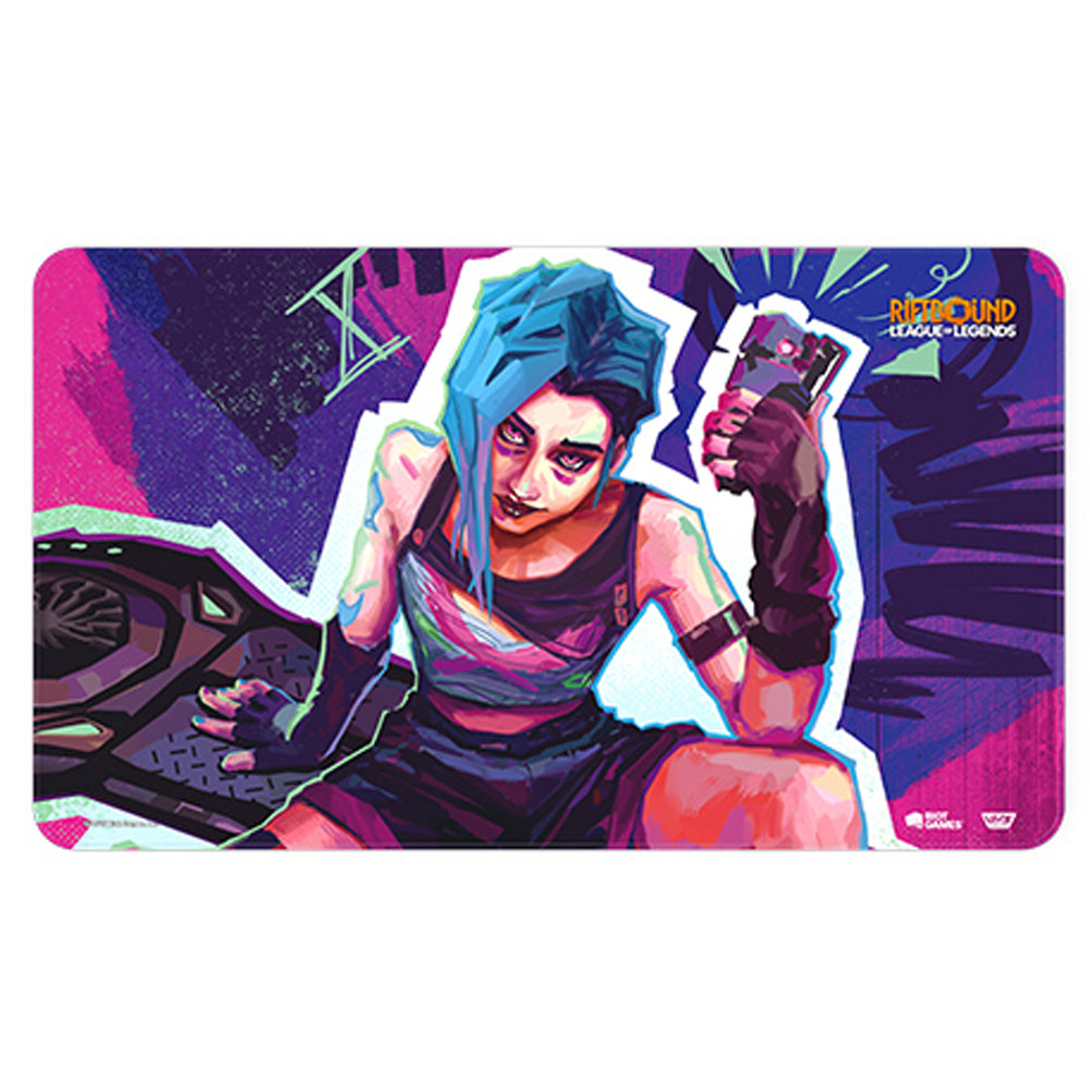 Leauge of Legends Card Game: Riftbound - Origins: Jinx - Playmat
