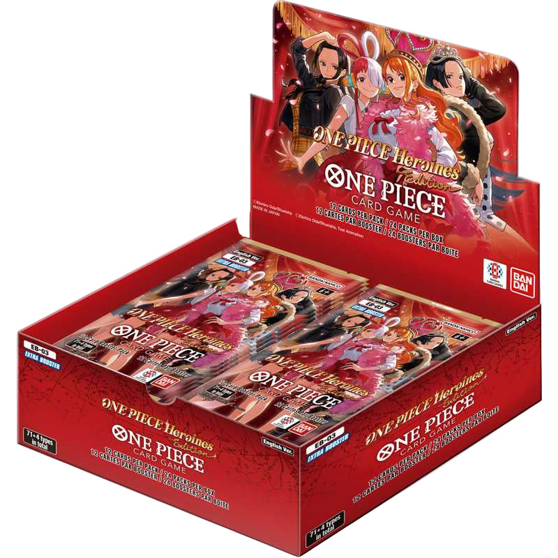 One Piece Card Game: Extra Booster - Heroines Edition [EB-03] - Display da 24 Buste (ENG)